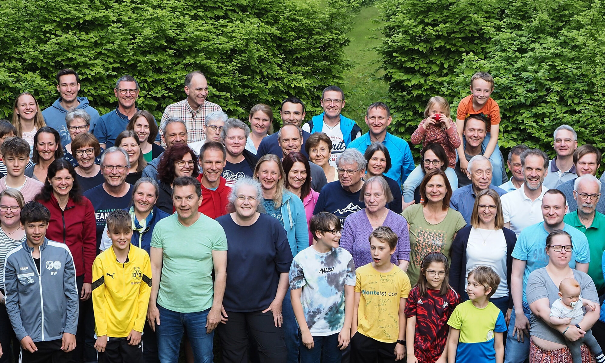 Gruppenbild der Gemeindefreizeit 2024